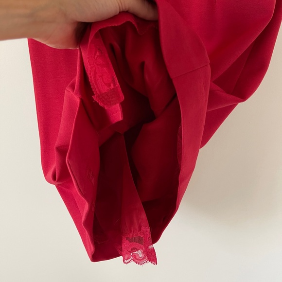 Trina Turk Red Cocktail Dress Size 4-6 - Picture 4 of 10